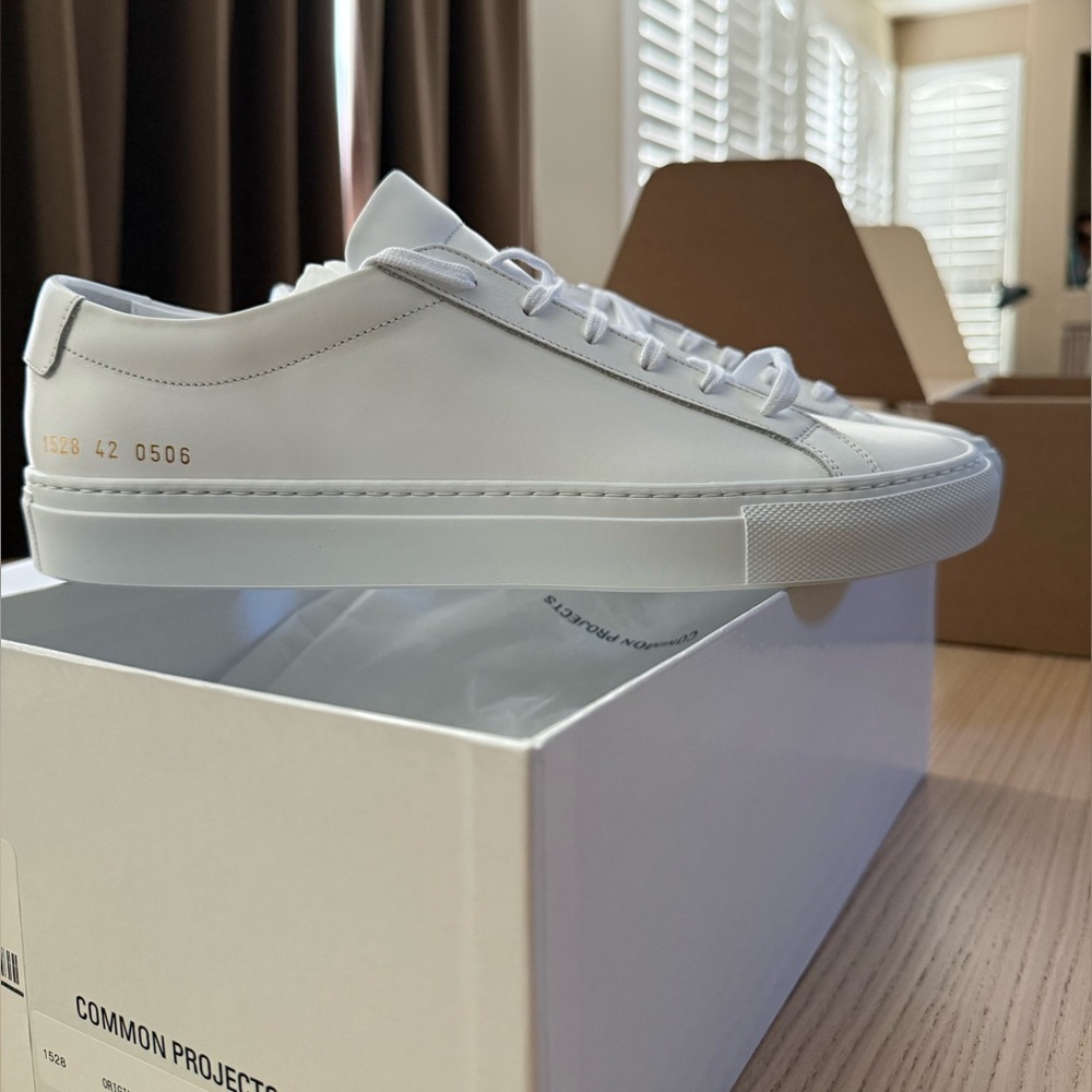Brand New: Common Projects Achillies Low in White 42